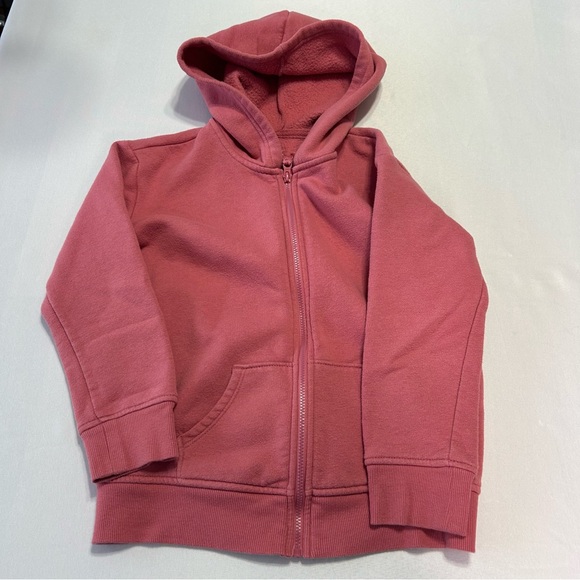 Girls Size 6 bundle of two hoodies Jumping Bean Rose Pink & Cat and Jack Tye Die - Picture 4 of 11